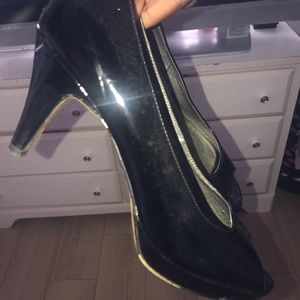 Size 9 black heels